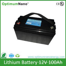 Baterias recarregáveis ​​profundas da bateria de lítio do ciclo de 12V 100ah